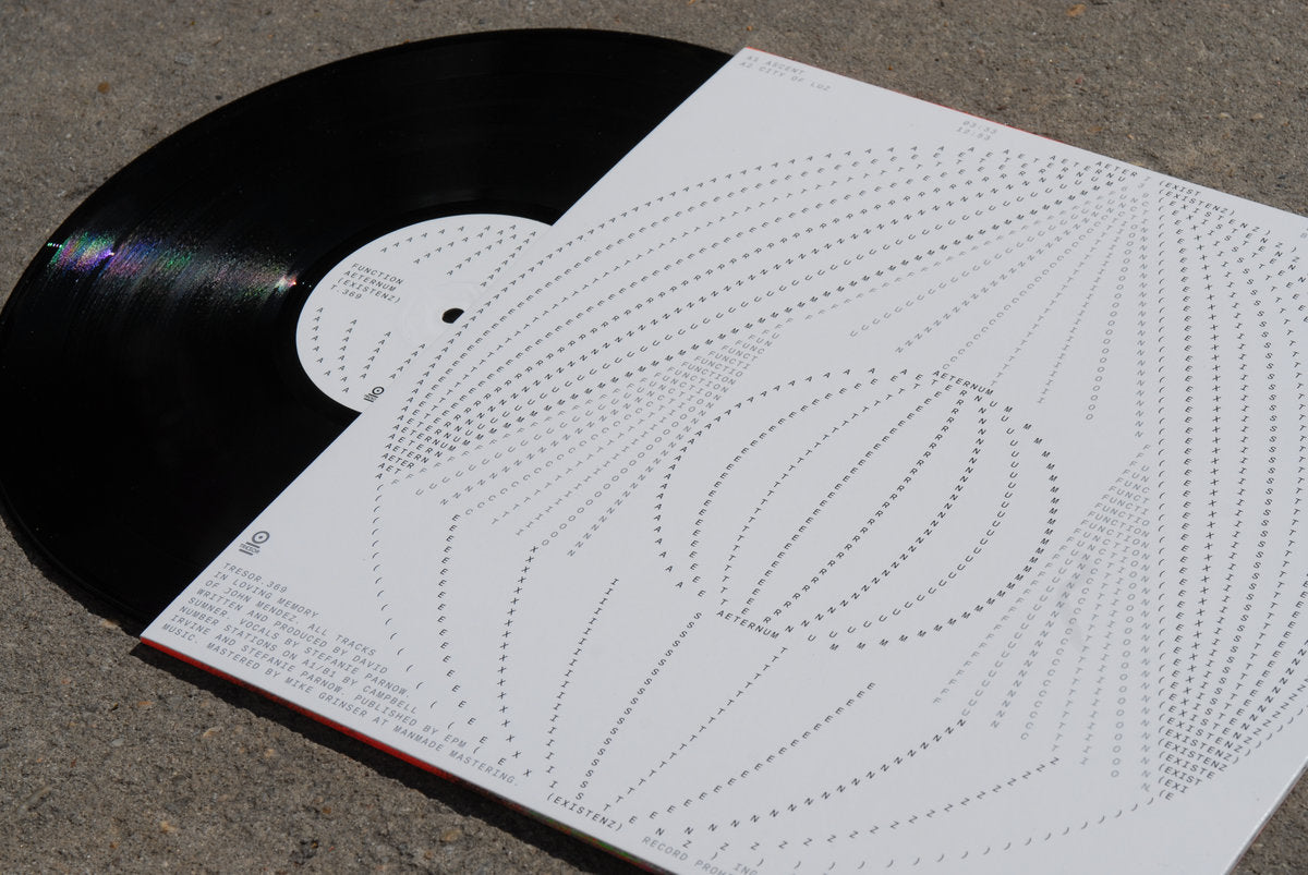 Function - Aeternum (Existenz) [Tresor Records]