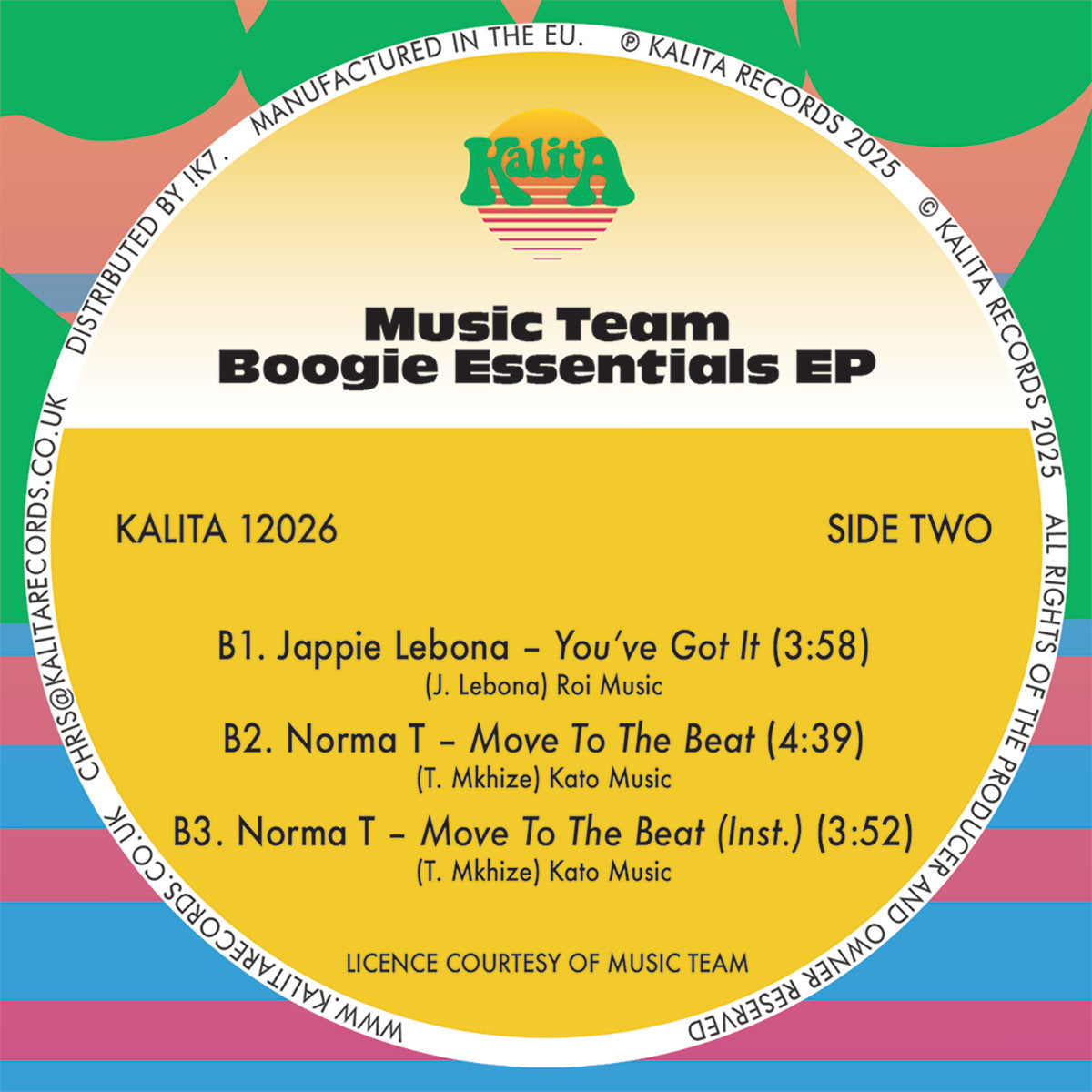 Various Artists - Music Team Boogie Essentials EP [Kalita Records]