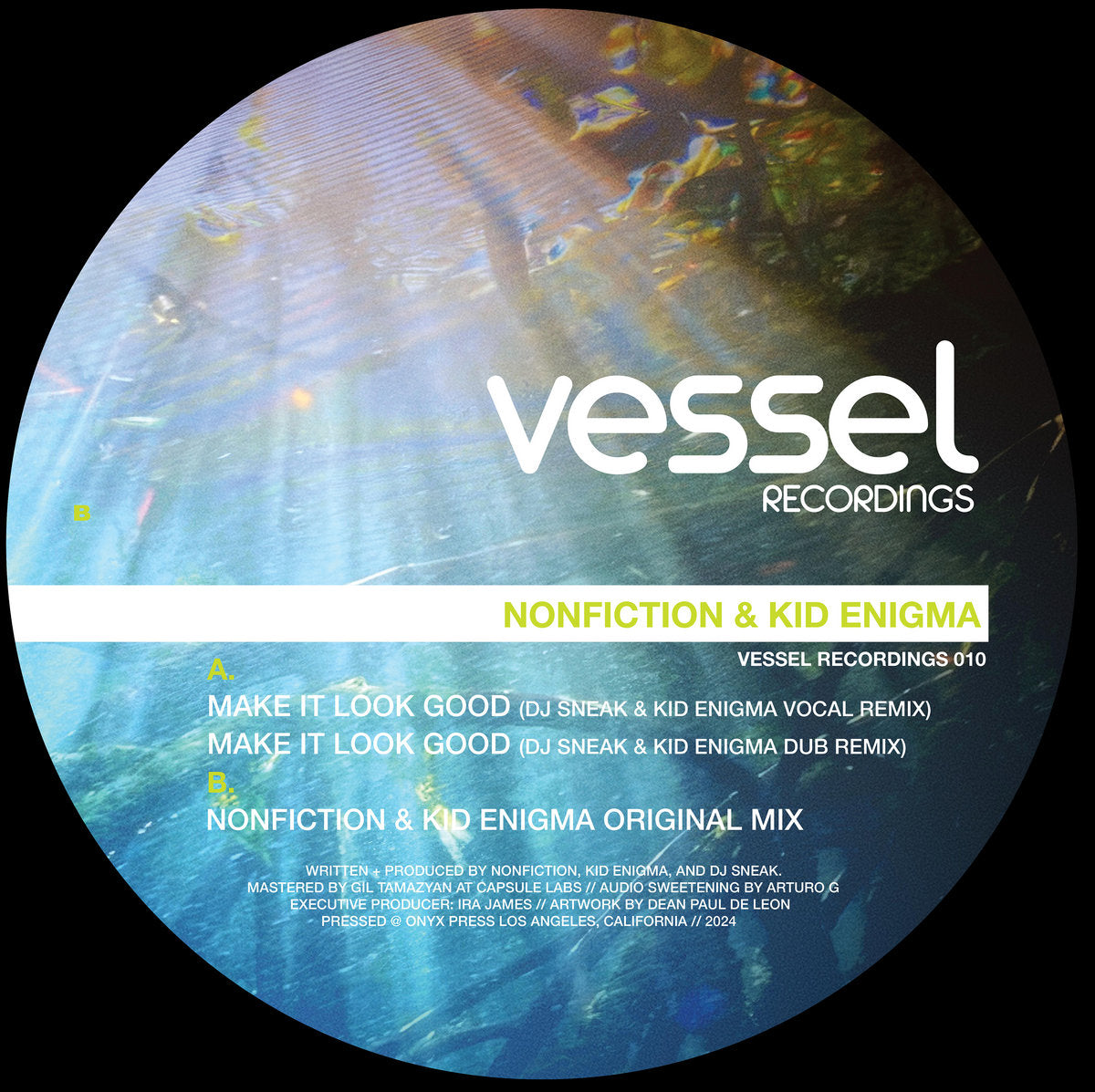 Nonfiction / Kid Enigma - Make It Look Good (remixes) (DJ Sneak, Kid Enigma) [Vessel Recordings]