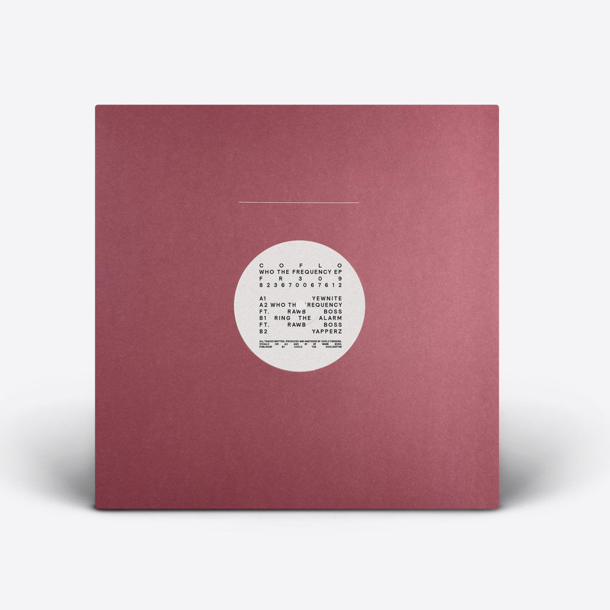 Coflo - Who The Frequency EP [Freerange Records]