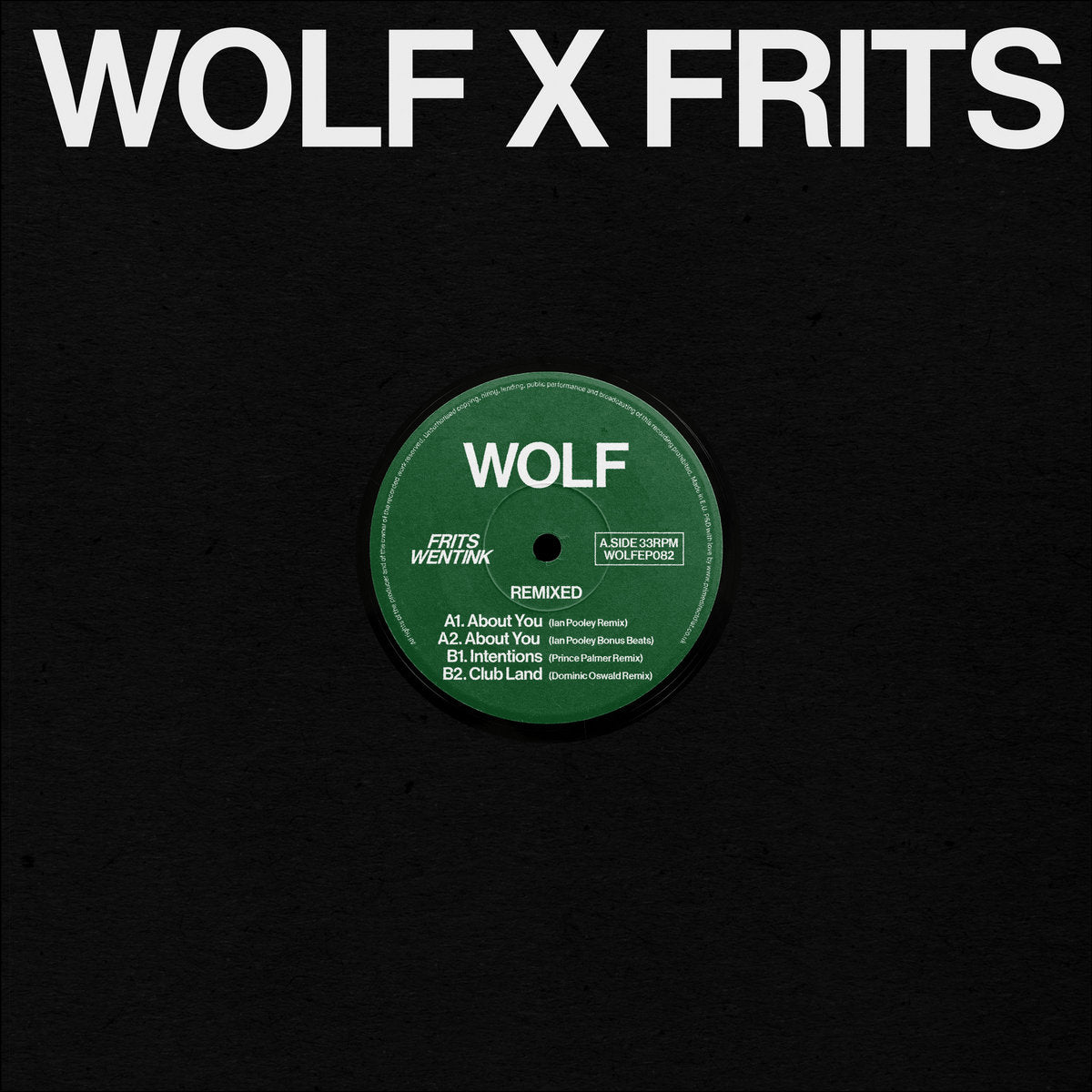 Frits Wentink - Remixed [Wolf Music]