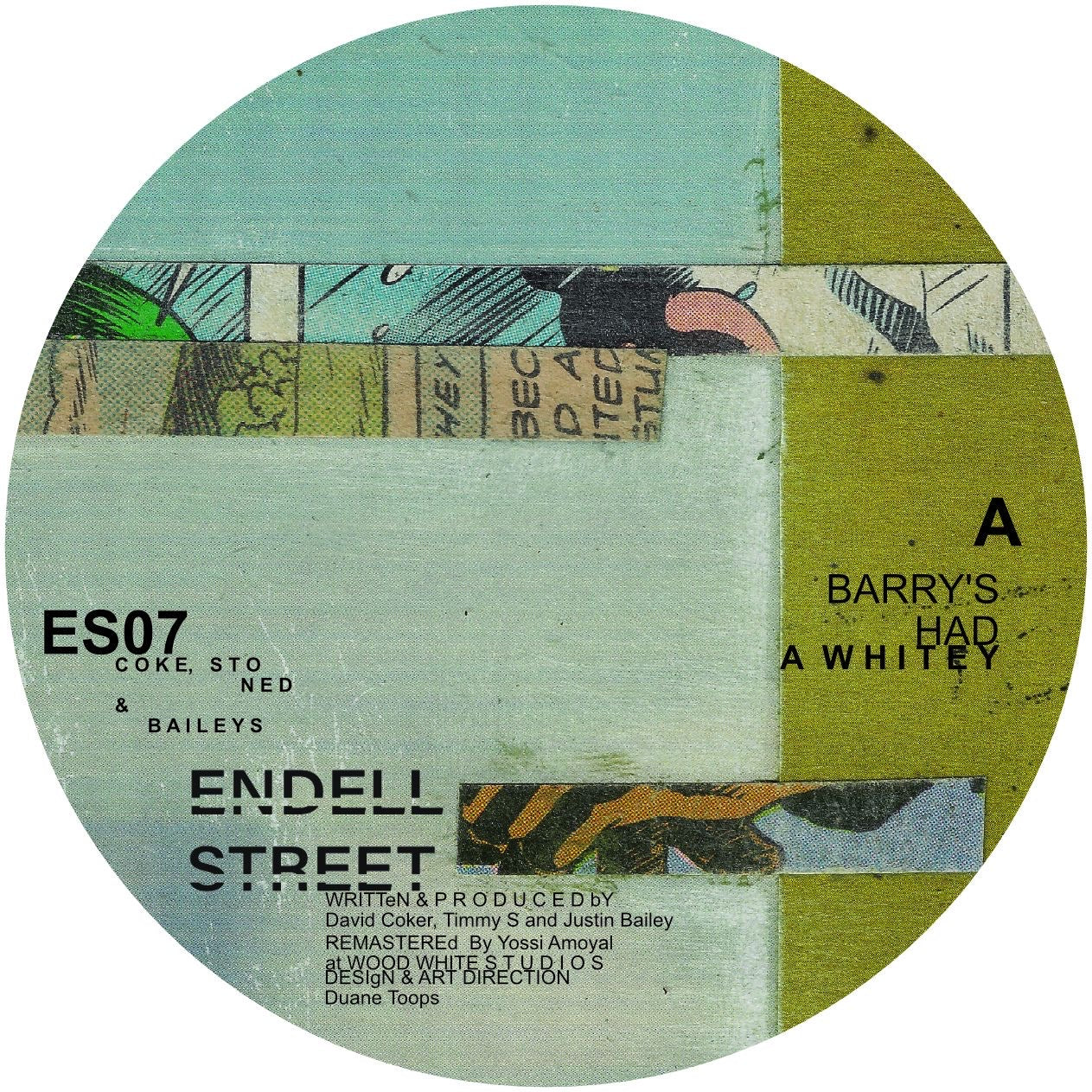 Coke, Stoned & Baileys - The Barry EP [Endell Street]