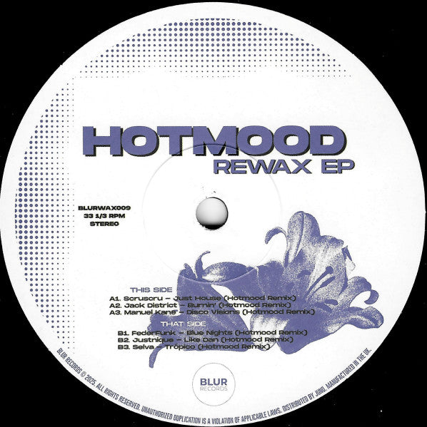 Hotmood - ReWax EP [Blur]