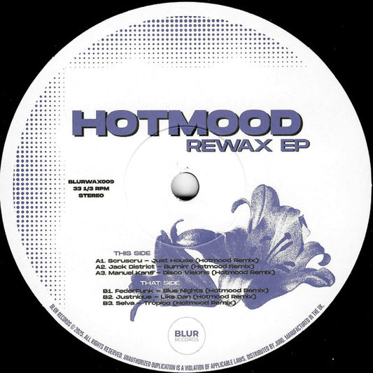Hotmood - ReWax EP [Blur]