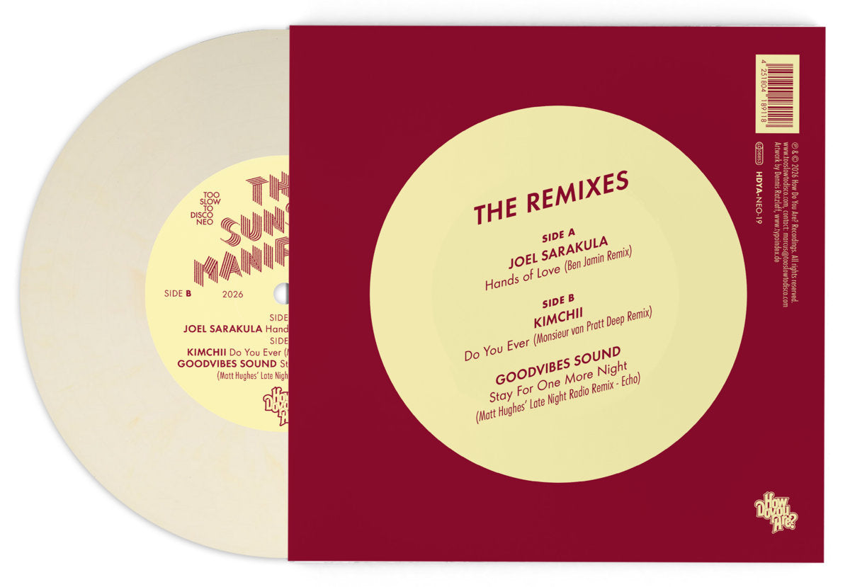 The Sunset Manifesto Volume 2 The Remixes: Ben Jamin, Monsieur Van Pratt, Matt Hughes [Too Slow To Disco]