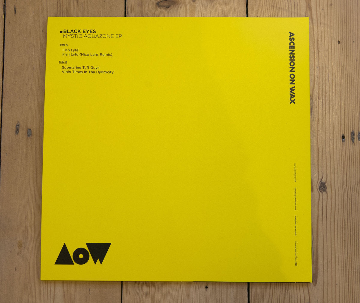 Black Eyes - Mystic Aquazone [Ascension on Wax]