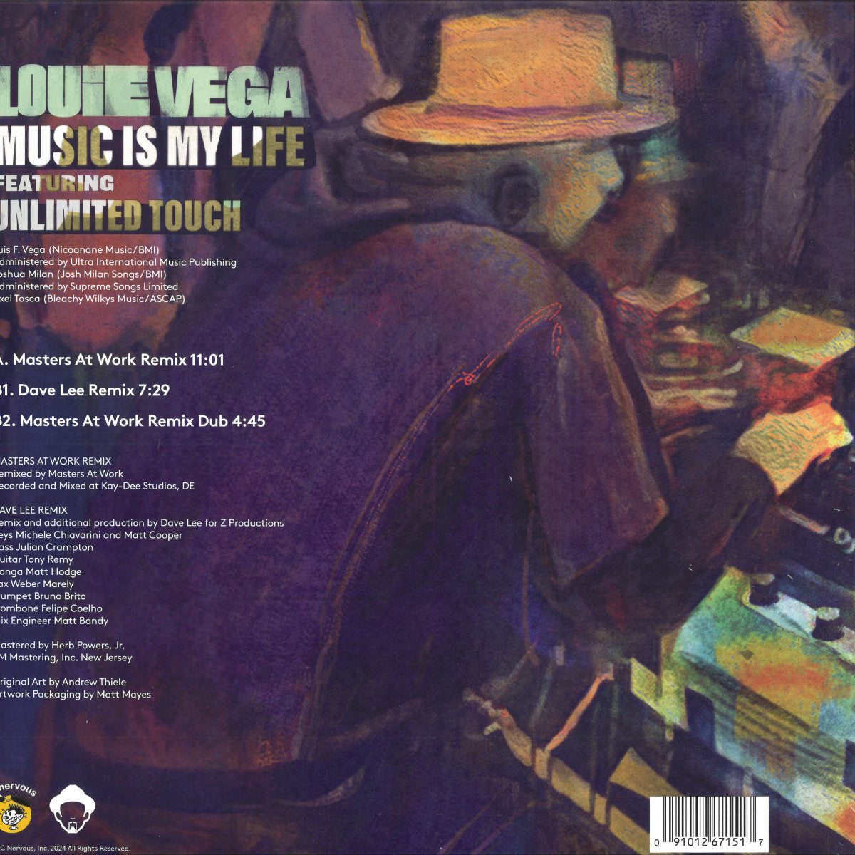 Louie Vega - Music Is My Life (Remixes) [Nervous]