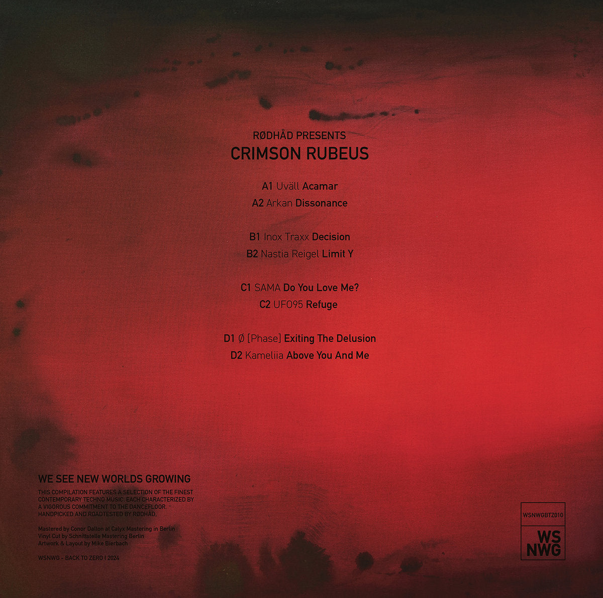 Rødhåd Presents: Crimson Rubeus (2LP Gatefold) [WSNWG]