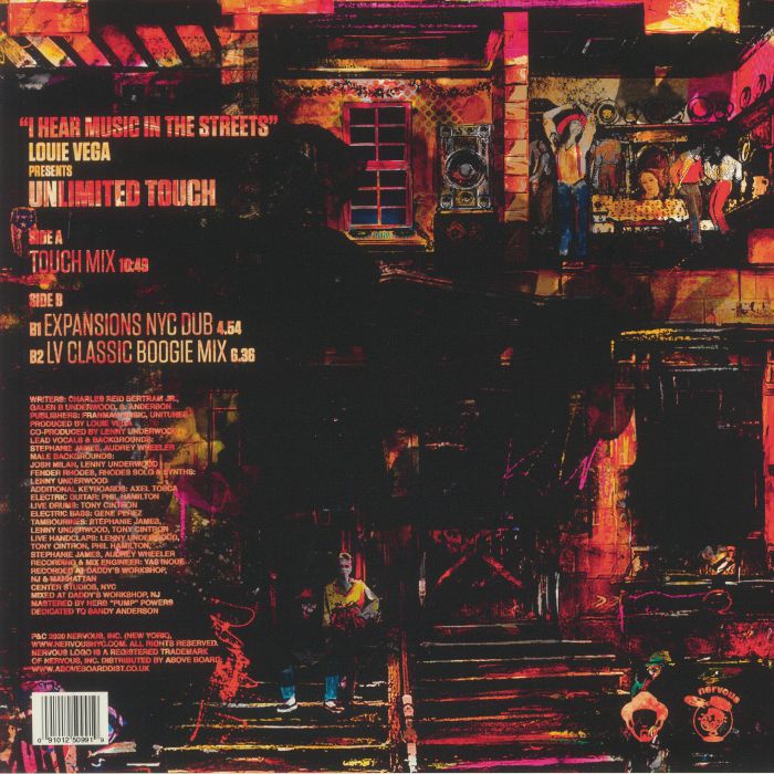 Louie Vega presents Unlimited Touch - I Hear Music In The Streets [Nervous Records]