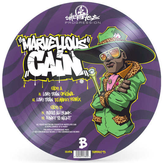 Marvellous Cain - Jungle Funk EP (Incl. DJ Marky Remix) [Suburban Base Records]