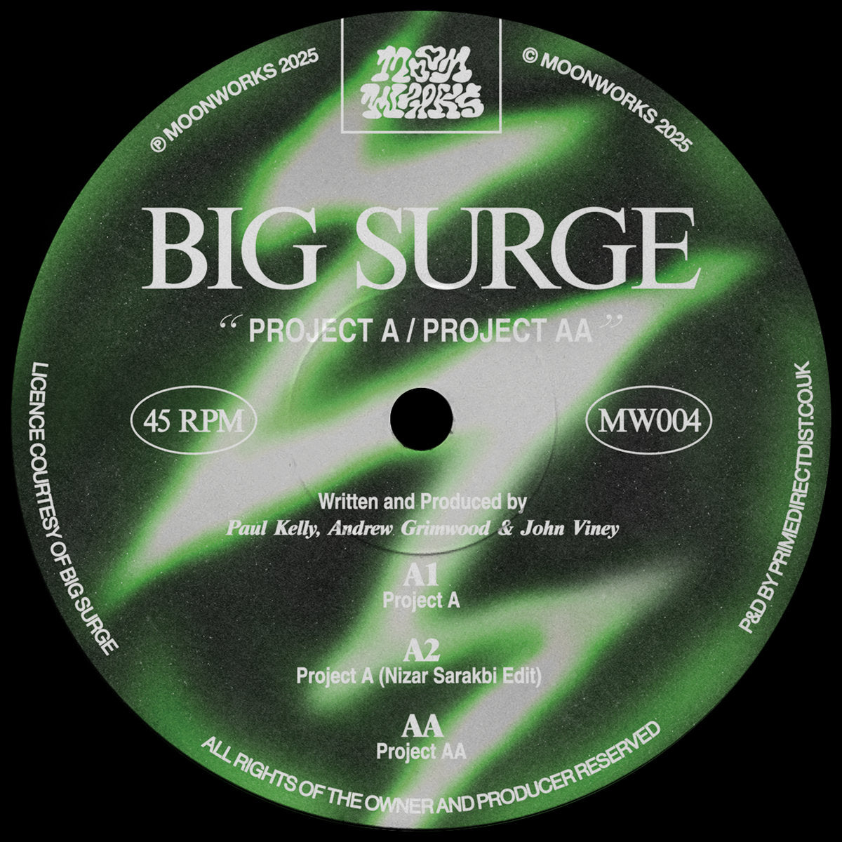 Big Surge Project A / Project AA [Moonworks]