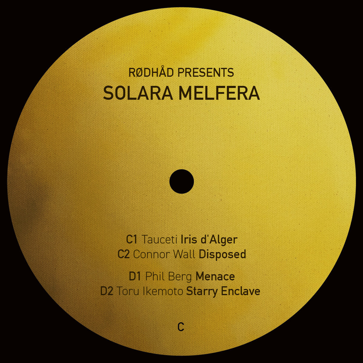 Rødhåd Presents: Solara Melfera (2LP) [WSNWG Back To Zero]