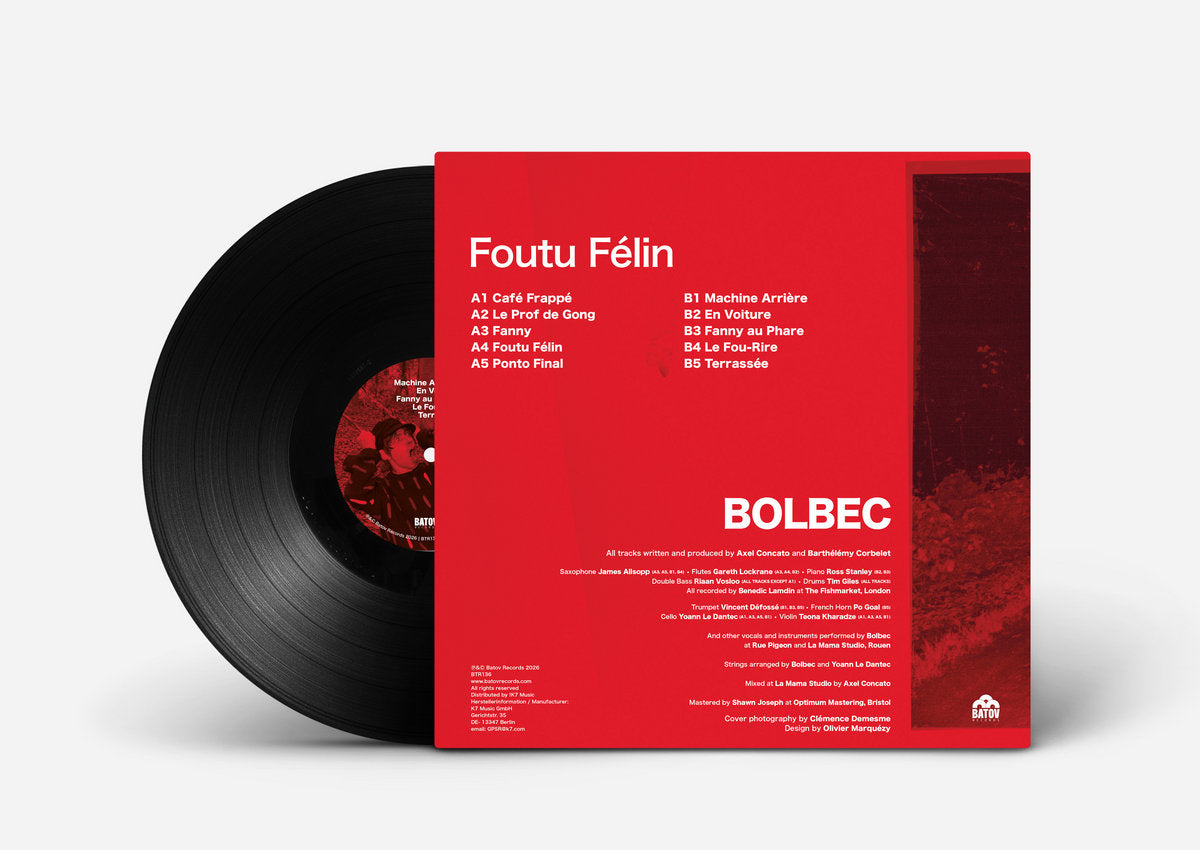 Bolbec - Foutu Félin LP [Batov]