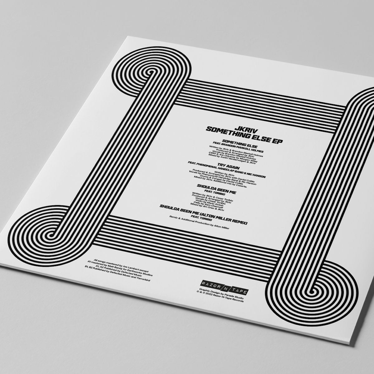JKriv - Something Else EP (feat Alton Miller Mix) [Razor-N-Tape Reserve]