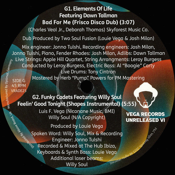 Louie Vega, Various Artists - Vega Records 5x12" Pack Unreleased VI [Vega Records]