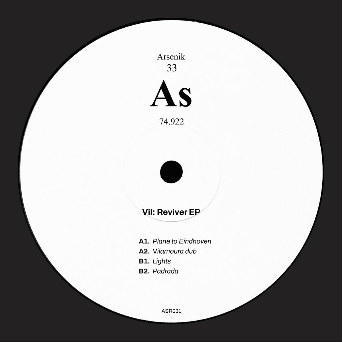 VIL - Reviver EP [Arsenik Records]