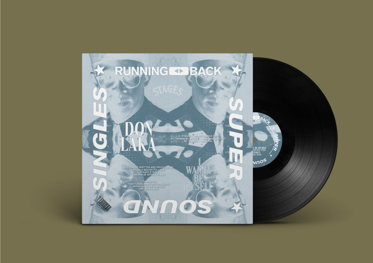 Don Laka  - Stages / I Wanna Be Myself (w/ Prins Thomas & Gerd Janson Edits) [Running Back Super Sound Singles]