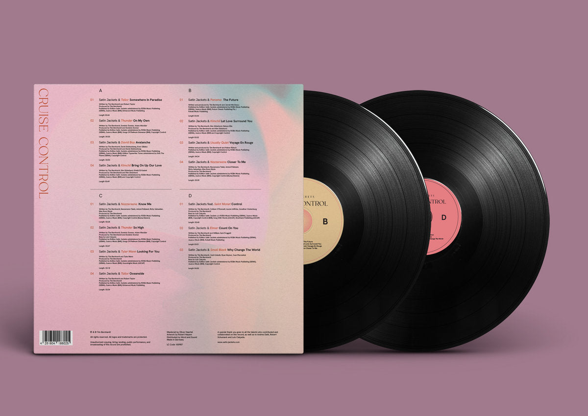 Satin Jackets - Cruise Control (2LP) [Golden Hour Recordings]