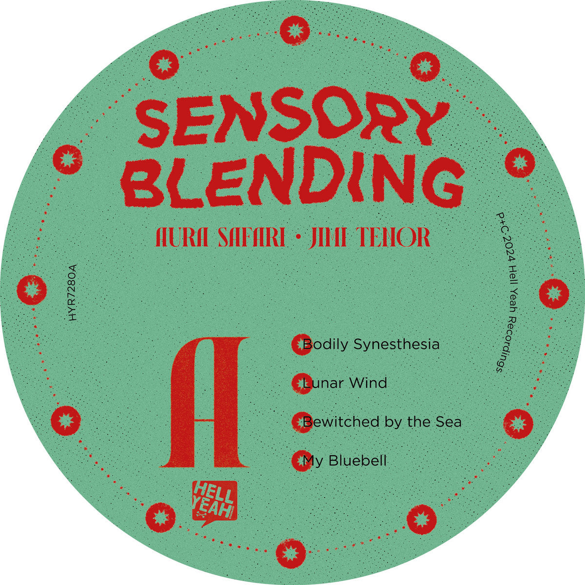 Aura Safari / Jimi Tenor - Sensory Blending LP [Hell Yeah Recordings]