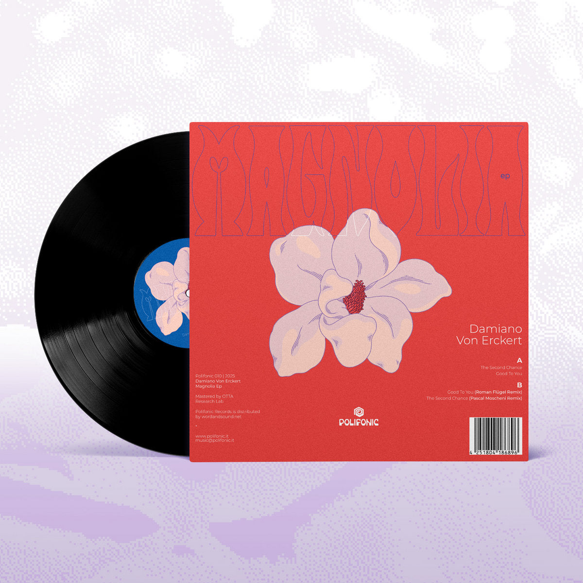 Damiano Von Erckert - Magnolia (Roman Flügel Remix / Pascal Moscheni Remixes) [Polifonic]