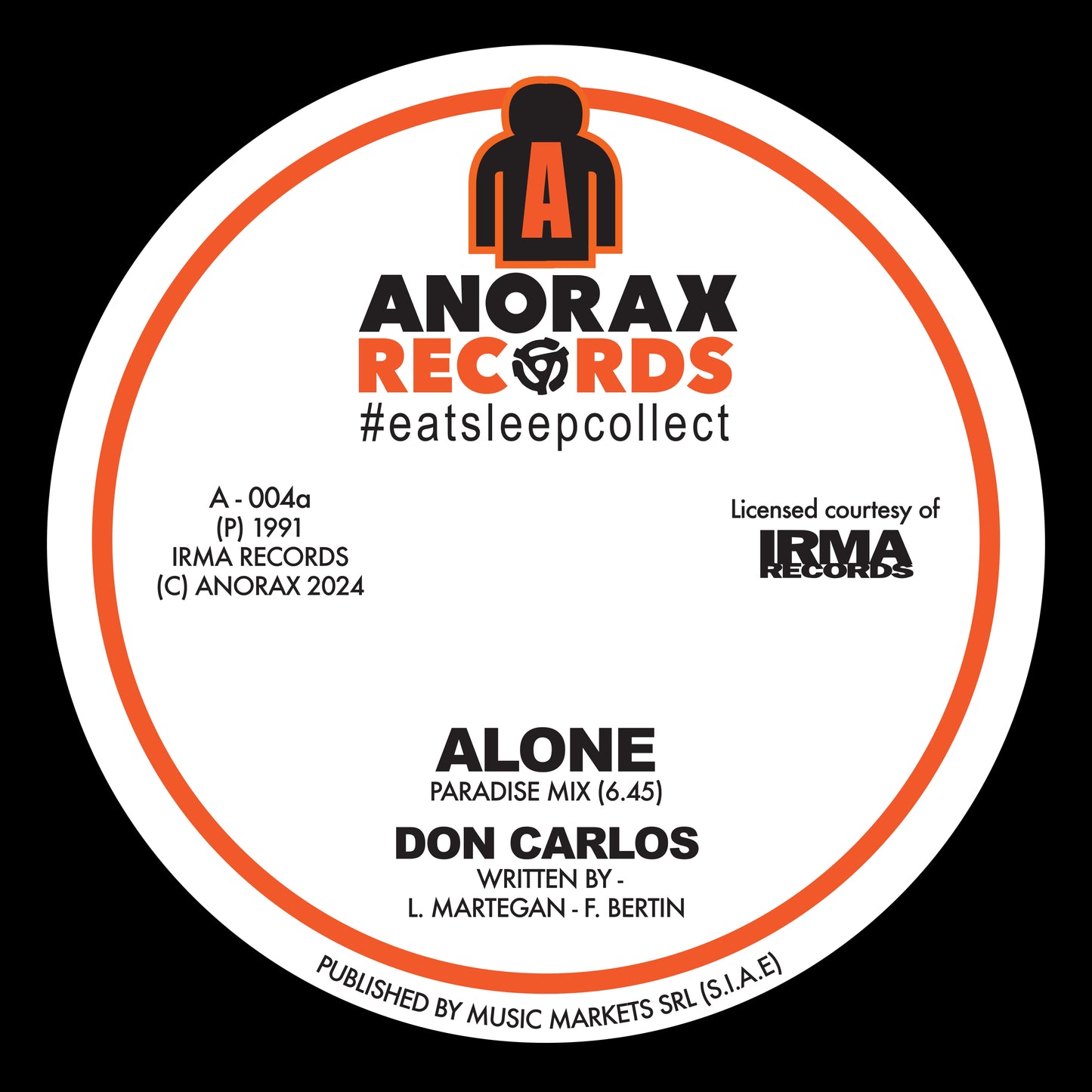 Don Carlos - Alone [Anorax Records]