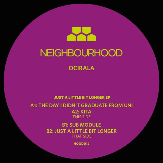 Ocirala - Just a Little Bit Longer EP [Neighbourhood]