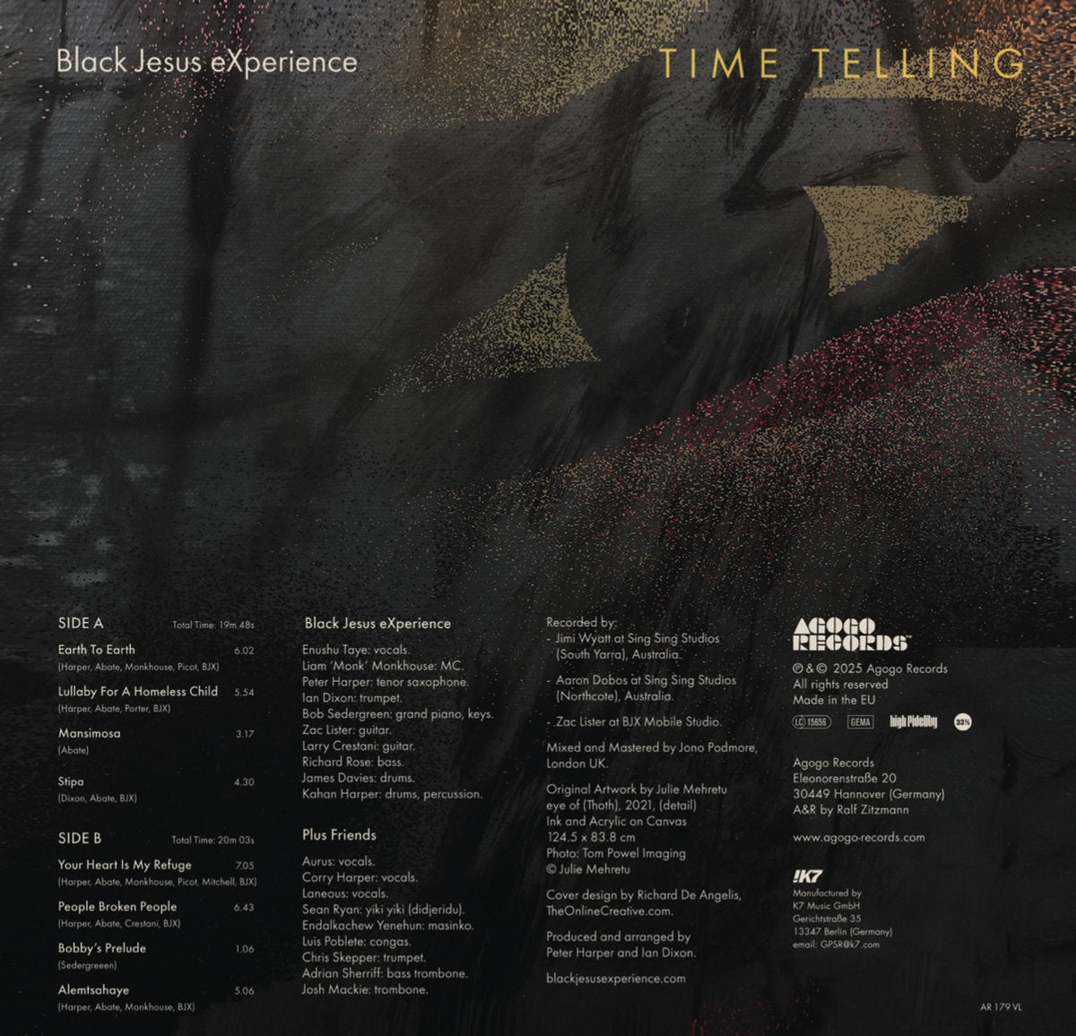 Black Jesus eXperience - Time Telling [Agogo Records]