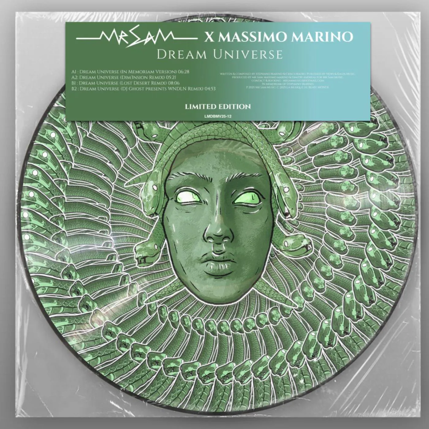 Mr Sam x Massimo Marino - Dream Universe (Zoetrope Vinyl) [La Musique Du Beau Monde]