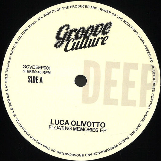 Luca Olivotto - Floating Memories EP [Groove Culture]