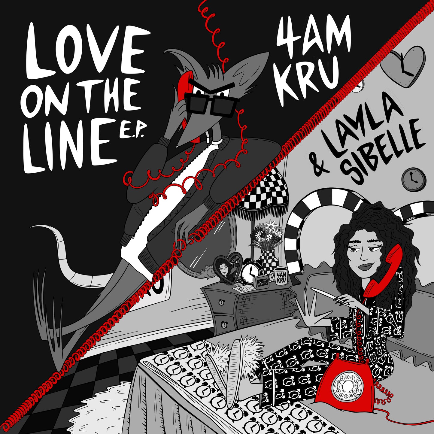 4am Kru & Layla Sibelle - Love On The Line [Embrace The Real Records]