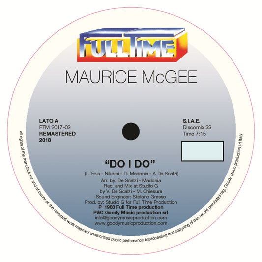 Maurice McGee - Do I Do [Full Time]