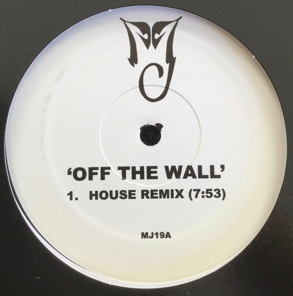 MJ (Michael Jackson) - Off The Wall / Rock With You (House Remixes) [Not On Label]