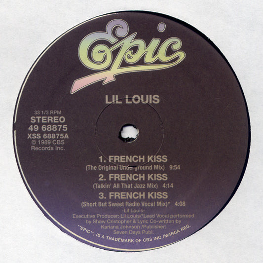 Lil Louis - French Kiss [Epic]