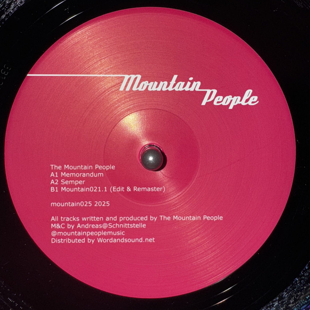 The Mountain People - Memorandum [Mountain People]