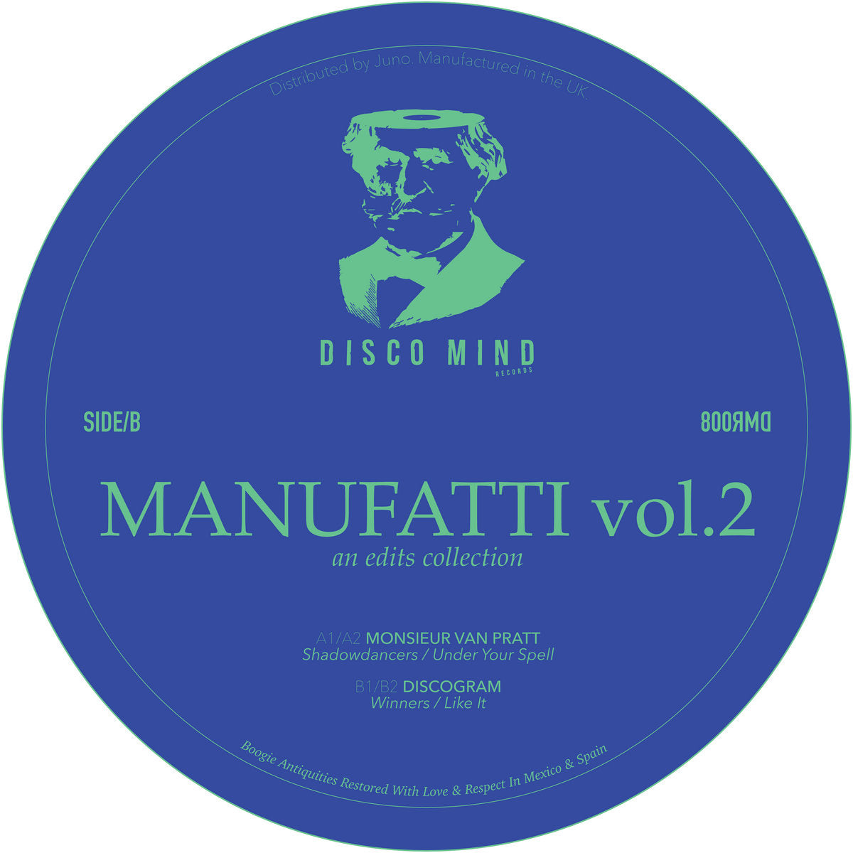Monsieur Van Pratt / Discogram - Manufatti Vol 2 [Disco Mind]