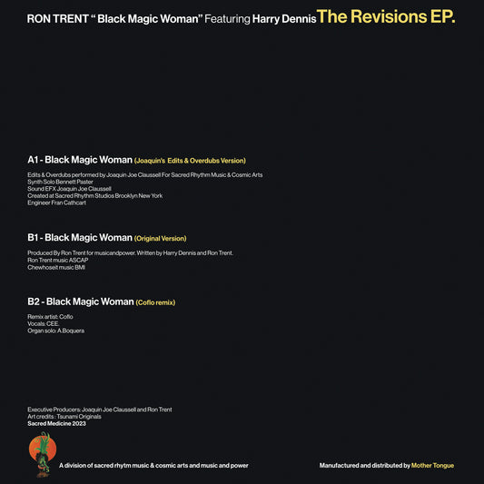 Ron Trent - Black Magic Woman (Incl. Joe Claussell & Coflo Remix) [Sacred Medicine]