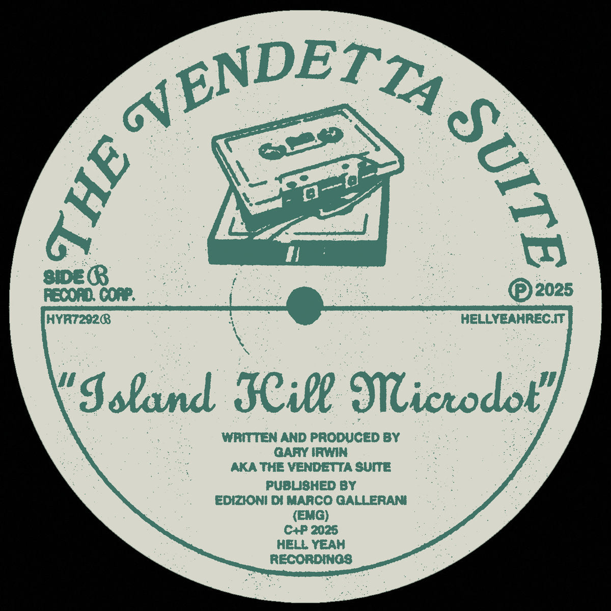 The Vendetta Suite - The Jam Answer / Island Hill Microdot [Hell Yeah Recordings]
