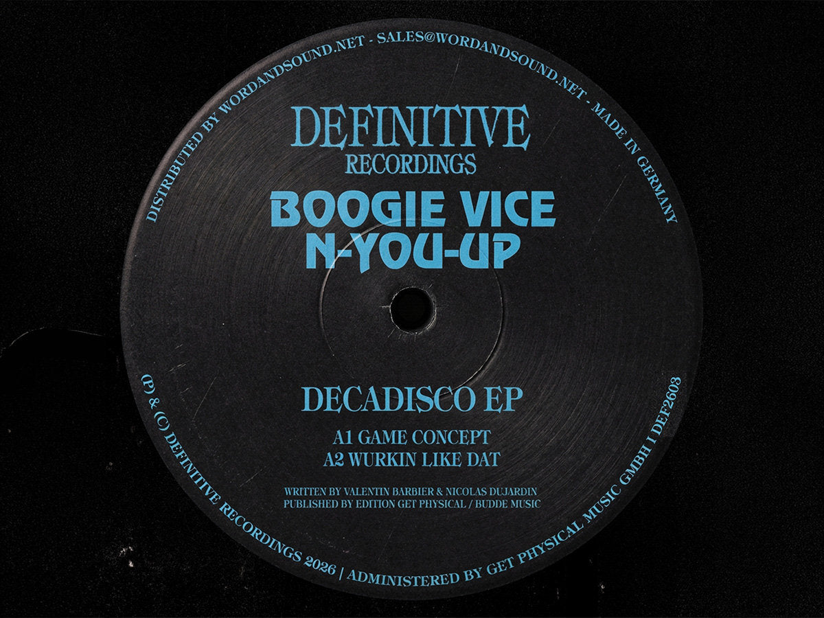 Boogie Vice, N-You-Up - Decadisco EP [Definitive Recordings]