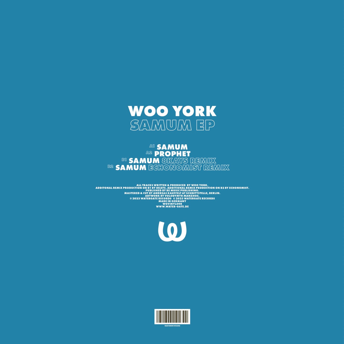 Woo York - Samum EP (Incl. Echonomist Remix) [Watergate]