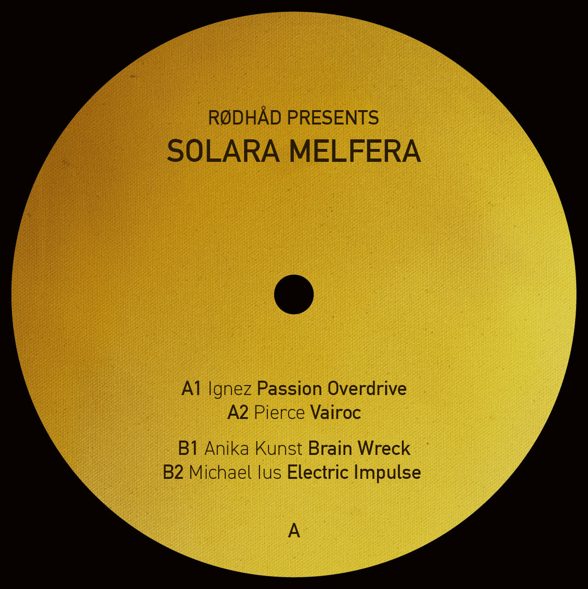 Rødhåd Presents: Solara Melfera (2LP) [WSNWG Back To Zero]