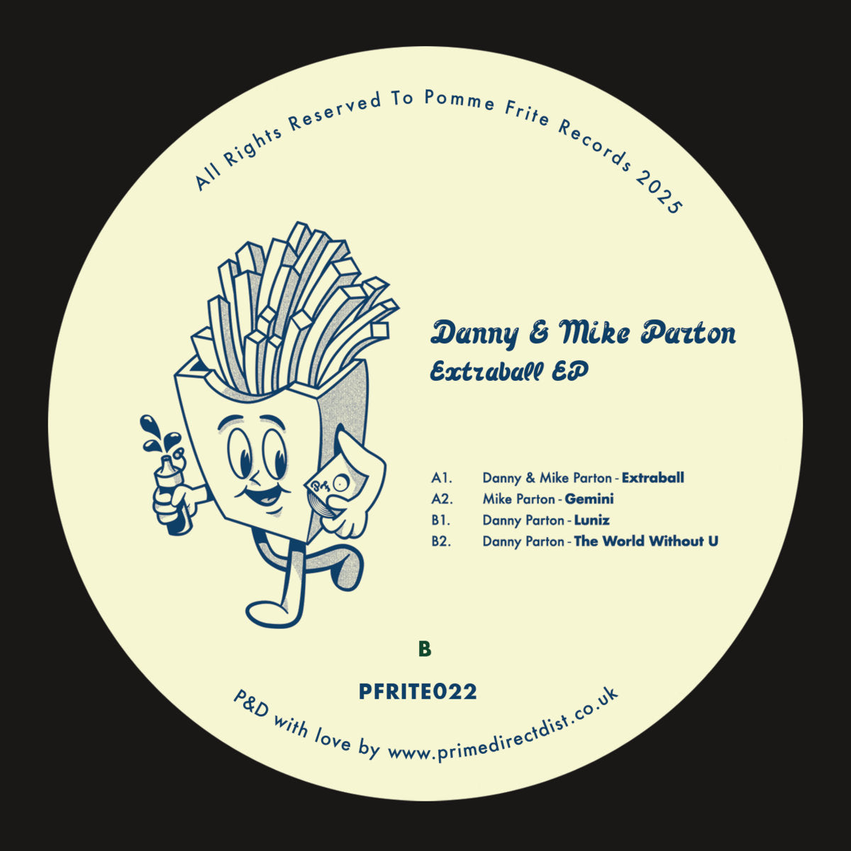 Danny & Mike Parton - Extraball EP [Pomme Frite]