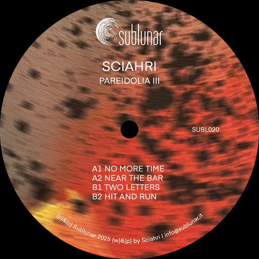 Sciahri - Pareidolia III [Sublunar]