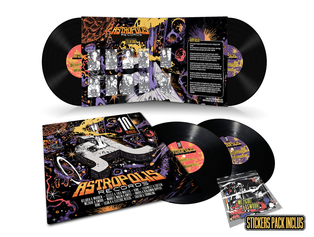 Various Artists - 10 ans Révolus (2LP) [Astropolis Records]