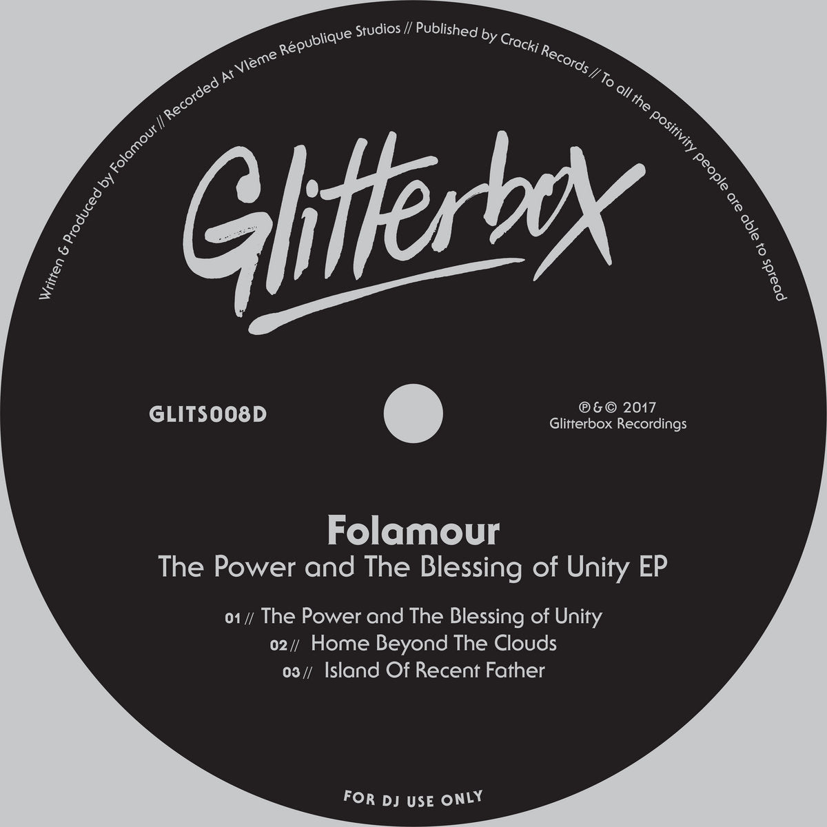 Folamour - The Power and The Blessing of Unity EP [Glitterbox]