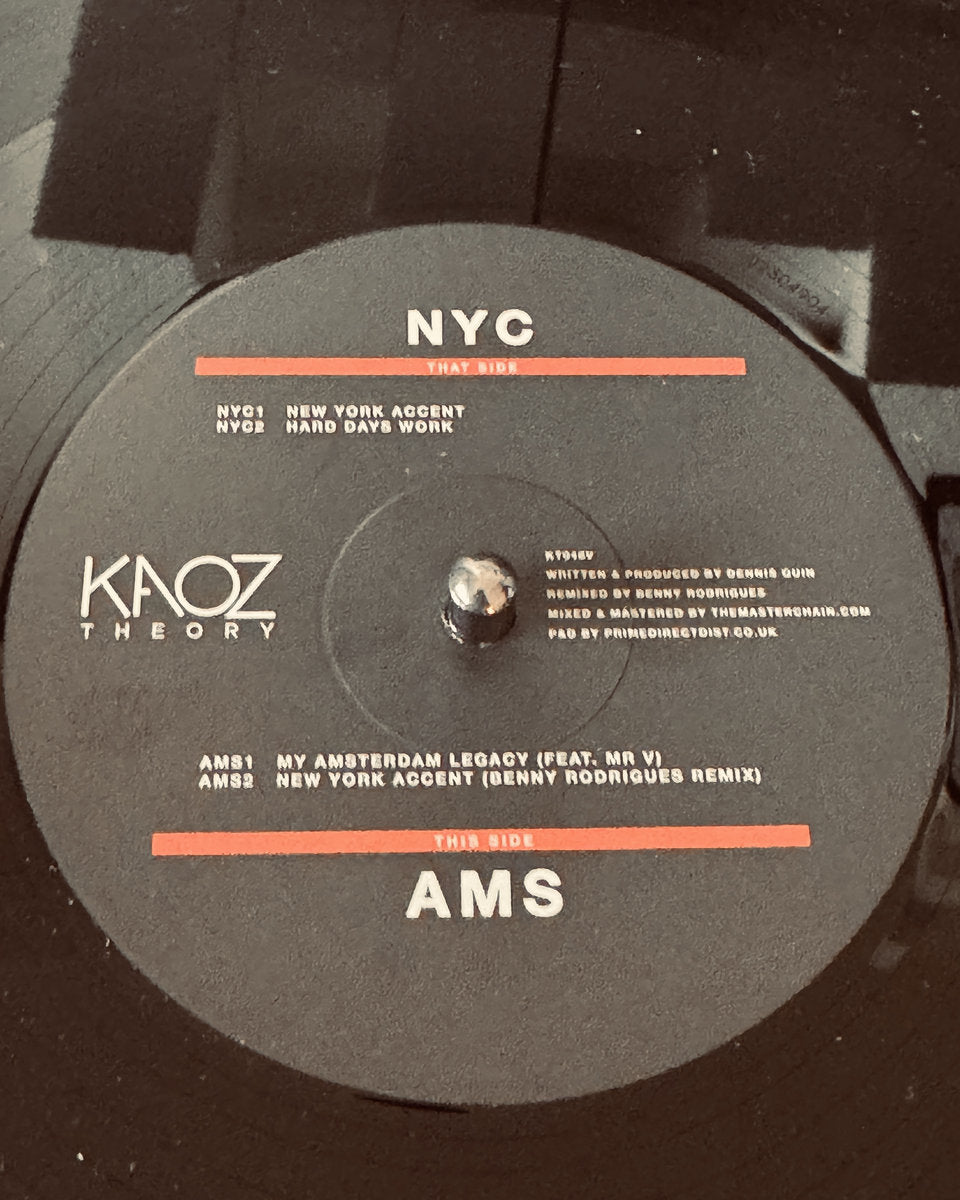Dennis Quin - New York to Amsterdam [Kaoz Theory]