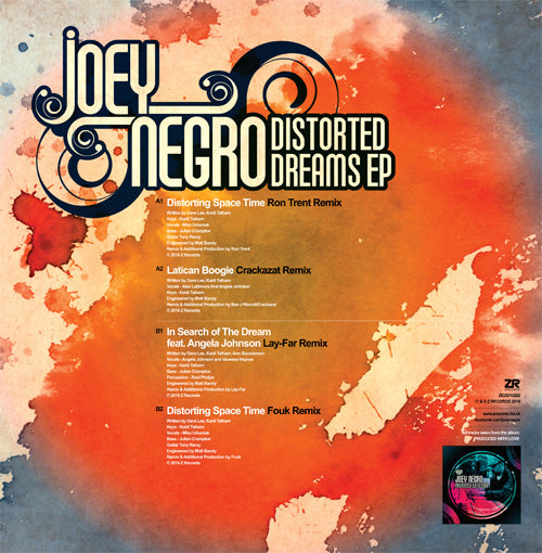 Joey Negro - Distorted Dreams EP (Ron Trent, Fouk, Crackazat Remixes) [Z Records]
