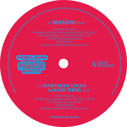 Patrick Adams Presents Phreek - Weekend [South Street Disco]