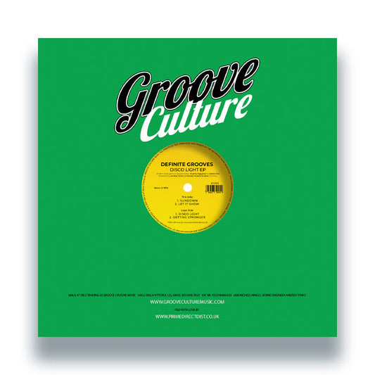 Definite Grooves - Disco Light EP [Groove Culture]