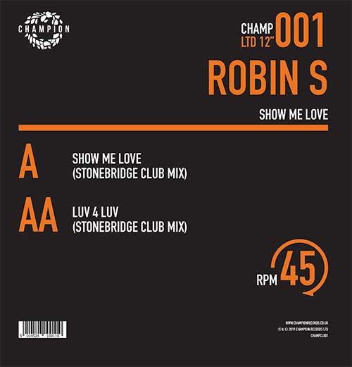 Robin S - Show Me Love [Champion]