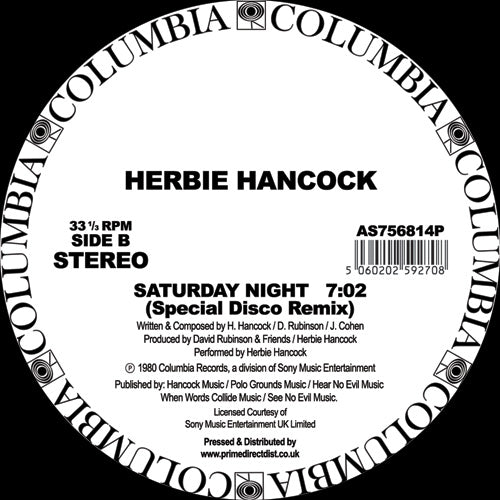 Herbie Hancock - Stars in Your Eyes / Saturday Night [Columbia]